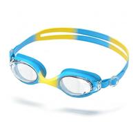 Seaflar Gafas de natación niños HD anti-vaho: Protección UV | Banda elástica de una pieza | Junta de silicona | Unisex (3-14 años)