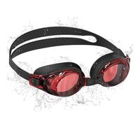 Seaflar Gafas Piscina Para Adultos - Aguas Abiertas Anti-Vaho ProteccióN UV Impermeables VisióN Clara - Ajuste FáCil Gafas Natacion Hombres Mujeres JóVenes-C-BKRED