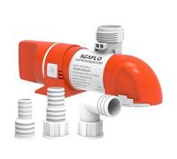 SEAFLO Bomba de achique automática con detección de nivel de agua de perfil bajo y estrecho serie 14A (1100 GPH, 12V)