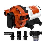 SEAFLO Bomba de presión de agua inteligente de velocidad variable serie 56A, 12 V CC, 5.0 GPM, 70 PSI, autocebado, presión constante, para caravana, yate, barco, cámper, certificado NSF, CE y Rohs