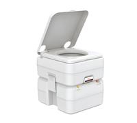 Seaflo Inodoro portátil multifuncional con una capacidad de aproximadamente 24 l, gran capacidad para camping, autocaravana, barcos y más