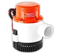 SEAFLO Serie 01 Bomba de achique 4700 GPH 12 V Bomba sumergible marina con protección anti-bloqueo Confiable para botes y aplicaciones marinas, bomba de achique sumergible de alto rendimiento