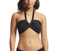 Seafolly Top de bikini 'Collective' negro, Talla 80