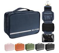 Seaforie Neceser de Viaje, Bolsa de Aseo Grande para Hombre y Mujer, Neceser Colgante Impermeable