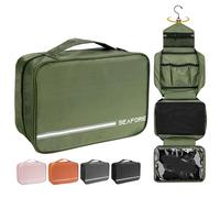 Seaforie Neceser de Viaje, Bolsa de Aseo Grande para Hombre y Mujer, Neceser Colgante Impermeable