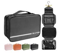Seaforie Neceser de Viaje, Neceser Colgante Grande para Hombre y Mujer, Bolsa de Aseo Hombre Impermeable