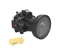 Seafrogs [40M/130Ft] Case Impermeable De Carcasa Subacuática para Canon EOS R, Compatible con 24-105 Mm/ 16-35 Mm/ 24-70 Mm para Videografía De Fotografía Subacuática