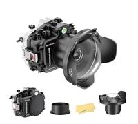 Seafrogs Caja submarina para Fujifilm X-S20 con 6inch Dome Port, [40m/130ft] Caja Impermeable para cámaras de Buceo para Fuji X-S20 para XF 16-80mm f/4 R, XF 18-55mm f/2.8-4