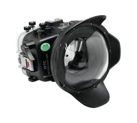 Seafrogs - Carcasa impermeable para Sony A7C de 40 m, con puerto domo de 6 pulgadas V.1 (FE28-60 mm Zoom Gear incluido)