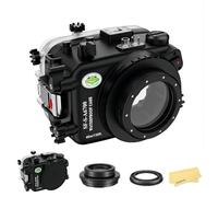 Seafrogs Carcasa Subacuática para Sony A6700 con Puerto Plano Fl1650, [40M/130Ft] Carcasa Impermeable para Buceo para Sony Ilce-6700 con Lente Epz 16-50Mm F3.5/5.6 OSS