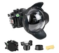 Seafrogs Carcasa Subacuática para Sony A7C II / A7Cr con Puerto De Cúpula Wa005F, [40M / 130Ft] Carcasa De Buceo Impermeable para Sony Alpha 7C II A7Cr con Fe 16-35 Mm F4, 12-24 Mm F4