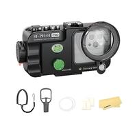 Seafrogs Sf-Ph-01 Pro Professional Diving Telephip [40M/130Ft] Alcicultor Impermeable para El Teléfono Celular Y iPhone De Andriod, Tamaño De La Ventana De Lente 68 Mmx68 Mm