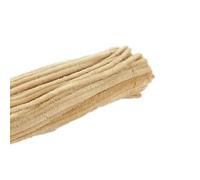 SEAFRONT 100 Limpiadores de Tuberías, Tallos Flexibles de Chenilla de Poliéster para Proyectos de Manualidades, Suministros de Arte Coloridos para la Educación Temprana de los Niños (color carne)