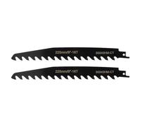 SEAFRONT 2 Hojas de Sierra Alternativa de Poda para Cortar Madera, Dientes de Carburo Cementado, un Gran Espacio entre Dientes para Construcción, Demolición, Corte de Hormigón Poroso, (9 pulgadas)