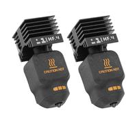 SEAFRONT 2 Piezas de Repuesto Hotend para Impresora 3D Lab P2S H2D H2S, Boquilla de Acero Endurecido con Rotura de Calor de Metal Completo de 0,4 Mm de Alto Flujo Hotend, con 4 Fundas de