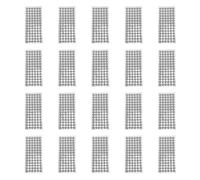 SEAFRONT 20 Hojas Marcadores de Escáner 3D Pegatinas de Puntos Marcadores de Puntos de Referencia de de Seguimiento 3 Mm ID 6 Mm OD 1680 Piezas Película Reflectante PET para