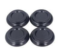 SEAFRONT 4pcs Beechwood Piano Caster Cazas Protector de Piso sin Deslizamiento para Camas de Patas de Piano Sillas de Sofás con Almohadillas EVA Universales para Absorción de Choque (BLACK)