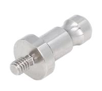SEAFRONT Adaptador de de Prisma de Acero Inoxidable de Acero Total de la Base del Conector del Conector del Poste AD L02 a 1/4-20