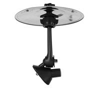 SEAFRONT Air Air Vent Mini Tambor Cymbal Haga que su Conducción Sea Más Divertida Instrumentos Musicales Gadget para Todo Tipo de Vehículos (SILVER)