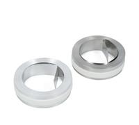 SEAFRONT Aluminio, Cinta Adhesiva, Fabricantes de Etiquetas de Etiqueta de Metal No Adhesivo Fabricantes de Etiquetas M1011/M11, 12 Mmx4.8m para Herramientas y Equipos, Agujeros de (铝质不可粘