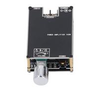 SEAFRONT Amplificador Bluetooth de 100 W, Placa Amplificadora de un Canal, Entrada AUX USB BT con Disipador de Calor para Altavoces DIY, Audio Doméstico, CC 7-24 V