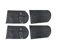 SEAFRONT Bolsas para Ropa Bolsa para Trajes Paño para Guardar en el Armario con Protectora para Trajes, No Tejido Engrosado, Ventana Transparente, Portatarjetas de Visita, Ropa con Memoria, (100*60cm)