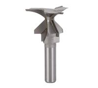 SEAFRONT Broca Enrutadora de Formación Integrada con Doblado de , Carburo Cementado, Broca Enrutadora de 3 Flautas para Ranurado y Doblado de Madera, Adecuada para Máquinas CNC y Proyectos de