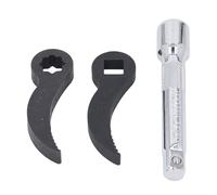 SEAFRONT Cabezal Adaptador de Llave de Barra de Palanca, Herramienta de Extracción de Medio Eje, Cabezal Adaptador de Palanca, Unidad de 1/2 Pulgadas con Barra de Extensión, 3 uds.