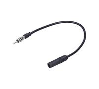 SEAFRONT Cable de Extensión de Antena de Radio FM, Cable de Extensión Universal de Antena de Coche ABS, Flexible Plug and Play para una Recepción Clara, Modificación de Audio del Coche y Viajes por