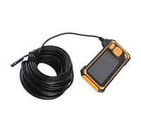 SEAFRONT Cámara Endoscópica de Doble Lente Cámara de Inspección por Boroscopio con Pantalla LCD de 4,3 Pulgadas 8 Luces LED IP67 a Prueba de Agua para Inspección de Tuberías de (5 metros)