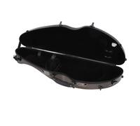 SEAFRONT Caso de Violín de Fibra de Carbono Marrón 4/4 Mochila de Forma del Triángulo con Bloqueo Combinado para 2 Arcos Desmontables Correas de Hombro
