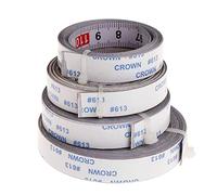 SEAFRONT Cinta de Inglete de Acero Inoxidable, Regla Autoadhesiva para Carpintería y Metalurgia de Precisión, Duradera y Resistente Al Desgaste para Sierra de Mesa con Enrutador de Riel en T (Como