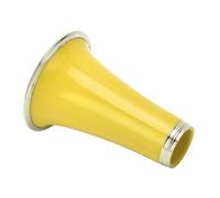 SEAFRONT Clarinet Bell ABS Plastic Metal Anillo de Metal Instrumento Compacto y Práctico Efectos de Sonido Agradables Mejora la Calidad del Sonido (CC30 Amarillo)