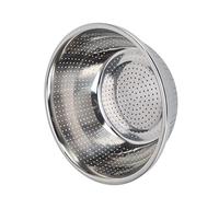 SEAFRONT Colador de Acero Inoxidable, Cesta de Colador de Alimentos de Cocina Apilable 304, Apto para Lavavajillas a Prueba de Herrumbre, para Lavar Verduras, Frutas, Arroz, Pasta en la Cocina
