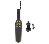 SEAFRONT Detector de Metales Handheld Metal Scanner 5V 1A Alta Sensibilidad Visual Audible Recargable para Aeropuertos Museos de Escuelas