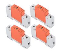 SEAFRONT Dispositivo de Protección Protector de Carril DIN AC 420V con Ventana Visible para Sistemas Fotovoltaicos Domésticos Corriente de Descarga de 20kA 40kA 60kA (Imáx: 20kA)