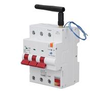 SEAFRONT Disyuntor Inteligente con Medición 3P 63A para Automatización del Hogar, Control Remoto y Función de Temporizador, Retardante de Llama para PC (CA 400 V.)