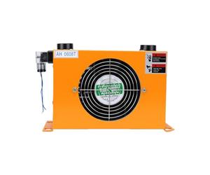 SEAFRONT Enfriador de Aceite Hidráulico para H12 QH12 H15, 28W 3600RPM | Radiadores Refrigerados por Aire de Repuesto, Aleación de Aluminio, Mini Excavadora, Absorción de Impactos Eficiente