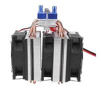 SEAFRONT Enfriador Termoeléctrico Refrigeración de Semiconductores Enfriador de Agua 120W 180W DC 12V Bloque de Enfriamiento Grande Transferencia de Calor Rápida para Peceras Acuario de Enfriamiento