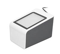 SEAFRONT Escáner de Código de Barras de Escritorio con Función de Voz, Interfaz USB con Cable, Pago Rápido, Lector de Código QR Automático para Tiendas Minoristas