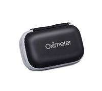 SEAFRONT Estuche de Almacenamiento para Oxímetro, Estuche de Viaje Impermeable de EVA para Oxímetro de Pulso de Dedo con Diseño Compacto para Uso Doméstico y de Viaje