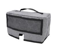 SEAFRONT Estuche de Transporte para Prensa de Tazas, Bolsa de Almacenamiento de Lona, Cubierta Antipolvo para Máquina de Prensado en Caliente, Organizador Portátil de 11,4x6,7x6,7 Pulgadas con