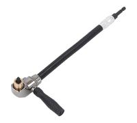SEAFRONT Extensor de Taladro de Eje Flexible Portapuntas Magnético de 11,8 Pulgadas con Vástago Hexagonal de 1/4 de Pulgada para Taladro Manual Eléctrico Extensión Flexible para Espacios