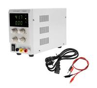 SEAFRONT Fuente de Alimentación de Laboratorio STP6005D Fuente de Alimentación Conmutada de Alta Precisión de 3 LED de 300W 0-60V 0-5A 110 / 220V(EU Plug)