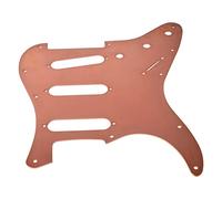 SEAFRONT Golpeador de Guitarra Eléctrica, Cubierta de Tablero de Rayado de Aleación de Aluminio, Protector de Panel Frontal Duradero con Fácil Instalación para Accesorios de bajo de Guitarra Amantes
