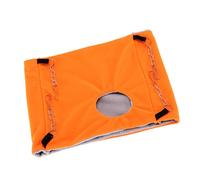 SEAFRONT Hamaca de Doble Capa, Nido Cálido Portátil para Pájaros, Hamaca de Doble Capa para Pájaros, Debe Ahorrar Espacio para Climas Fríos (Orange)