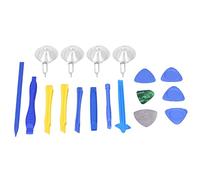 SEAFRONT Herramientas de Desmontaje Kit de Reparación de Electrónica, Barra de Palanca de Plástico PVC con Spudger Triangular y Ventosa, Juego de Apertura que No Deja Marcas para Reparación de
