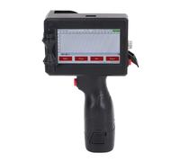 SEAFRONT Impresora Portátil, Pantalla Táctil de 4.3dpi 4.3in, Impresora de Inyección de Tinta Portátil Admite Androi e iOS, para Texto, Imágenes, Códigos de Barras para (EU