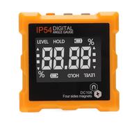 SEAFRONT Inclinómetro Digital, Buscador de ángulo de Base Magnética ABS, Transportador Digital LCD de 4 X 90 Grados con Pantalla de Giro Automático y Precisión de ±0,2 Grados para Carpintería y