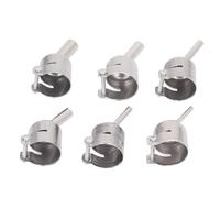 SEAFRONT Kit de Boquilla de Calor de Aleación de Aluminio Duradero 6 PPCS Boquillas de 3-10 Mm para Suministros de Estación de Soldadura, con Conexión Firmemente, Compatible con la Estación de